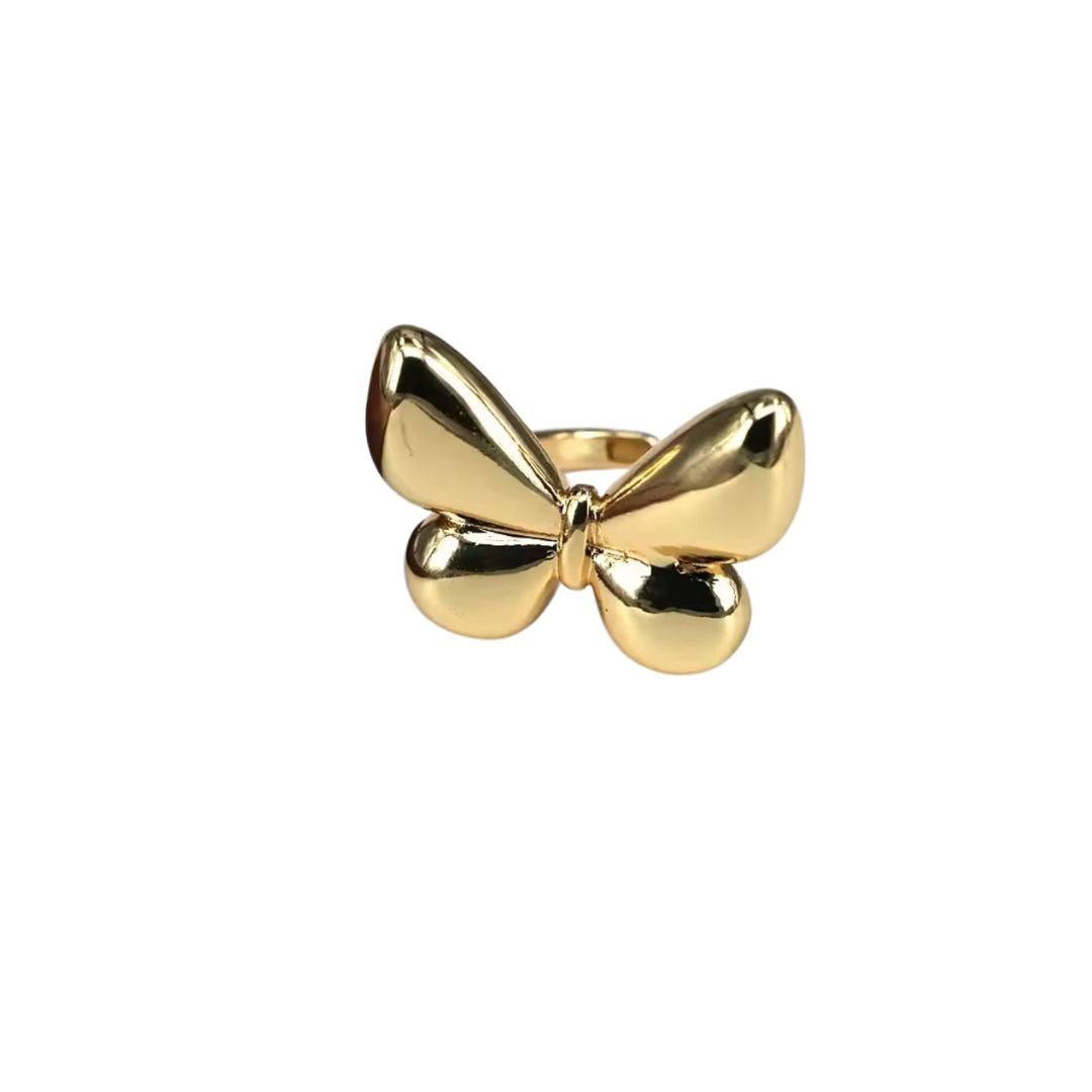 Butterfly Platinum Ring